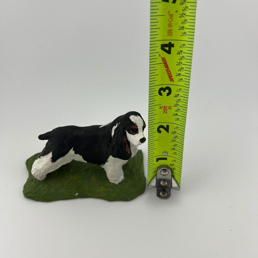 Vintage Cavalier King Charles Spaniel Figurine England Hand Painted Dog - Picture 10 of 10